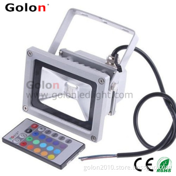 10W RGB LED Flood Lights, IR Remote Controller